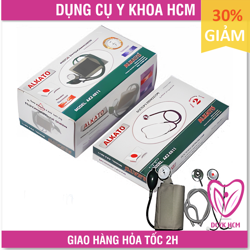 ⚡Now+Grab⚡| Máy Đo Huyết Áp Cơ: Alkato AK2-0811 (Trọn Bộ Gồm Ống Nghe) - GK0036