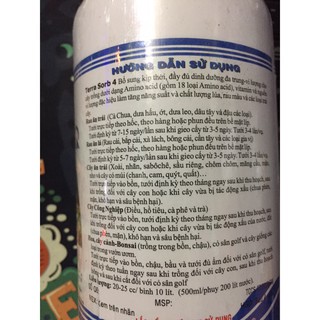 TERRA-SORB4- SIÊU RA RỄ-500ml