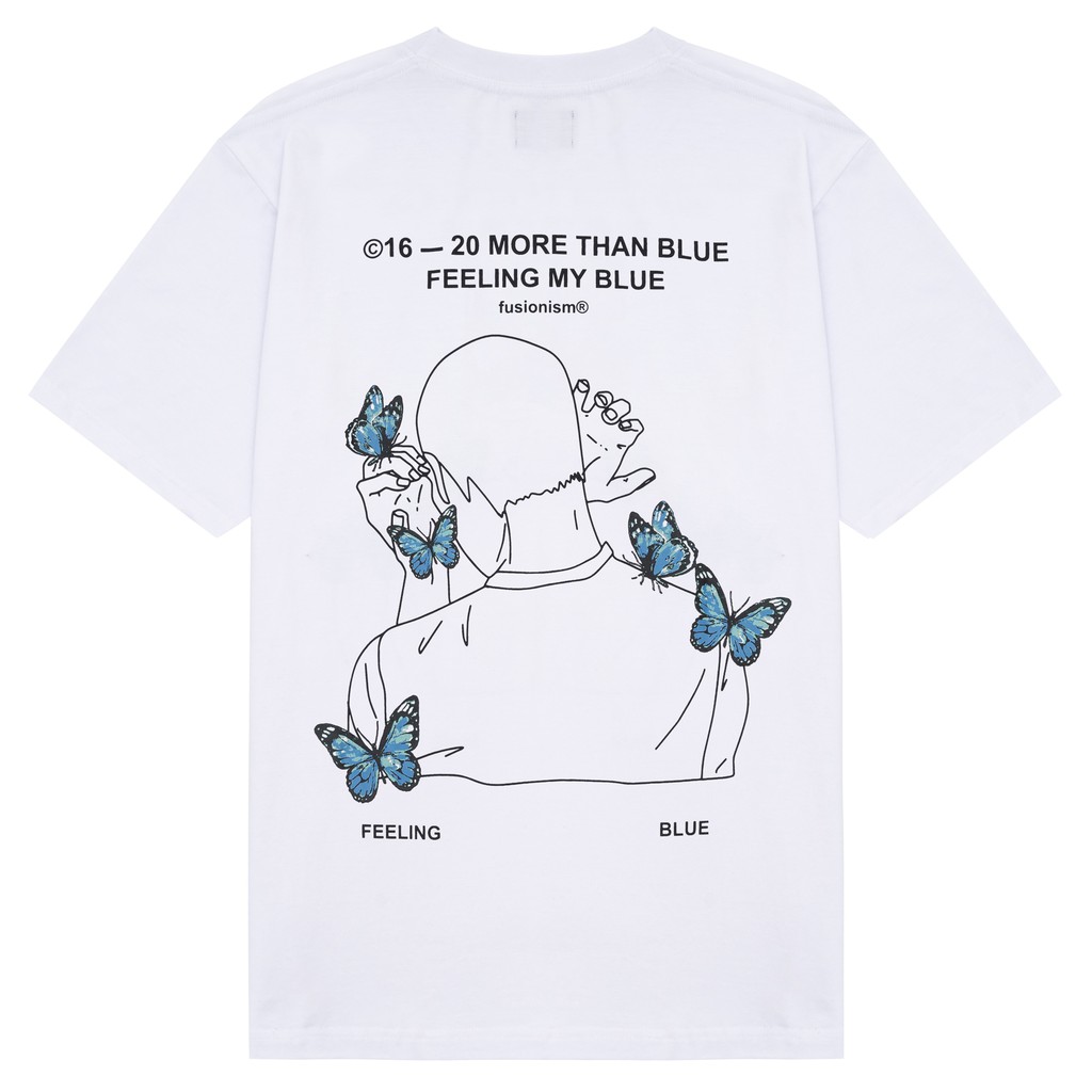 Tee Butterfly Trắng | BigBuy360 - bigbuy360.vn