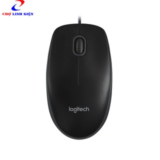 Chuột có dây Logitech B100 - USB (Hàng chính hãng) ( FREE SHIP ĐƠN TỪ 50K )