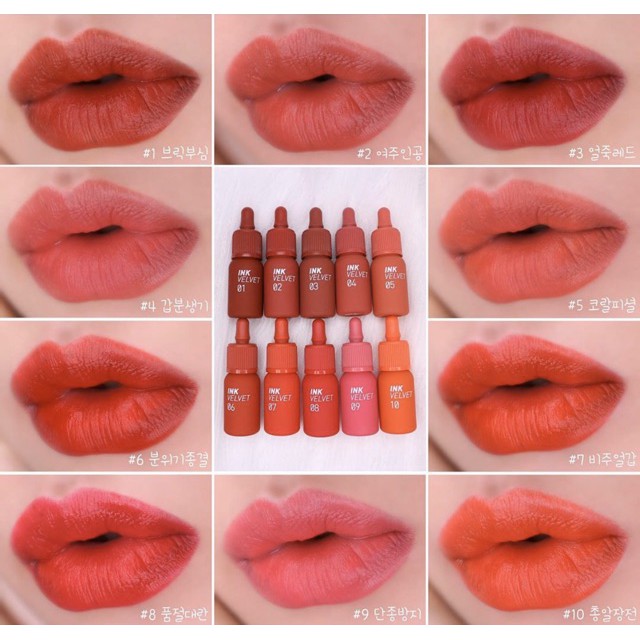 [Mẫu mới 2019] Son lì Peripera Ink Velvet | Thế Giới Skin Care