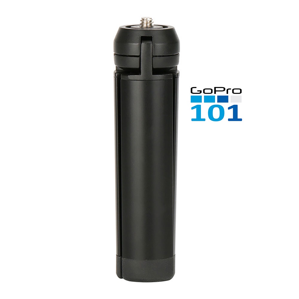 Chân đế tripod mini gấp gọn bằng hợp kim nhôm có ốc 1/4'' cho máy ảnh, Gimbal, GoPro