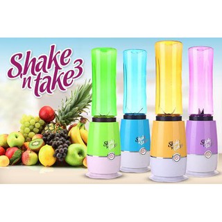 Máy xay sinh tố cầm tay tiện dụng 2 cối Shake n take 3
