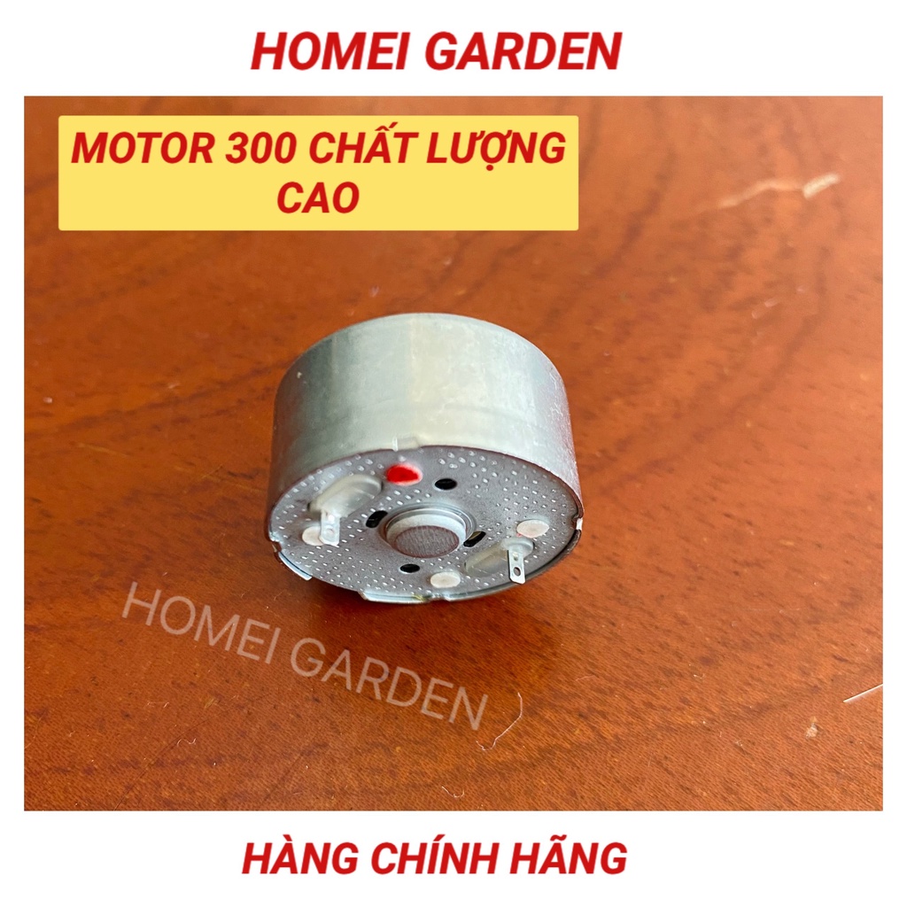 Motor 300 dòng điện nhỏ điện áp 3V - 6V tốc độ 3700 - 7500 RPM hàng mới 100% - D0399