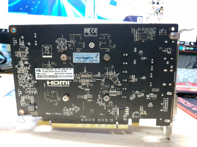 Card màn hình His RX560 4g like new không nguồn phụ | BigBuy360 - bigbuy360.vn