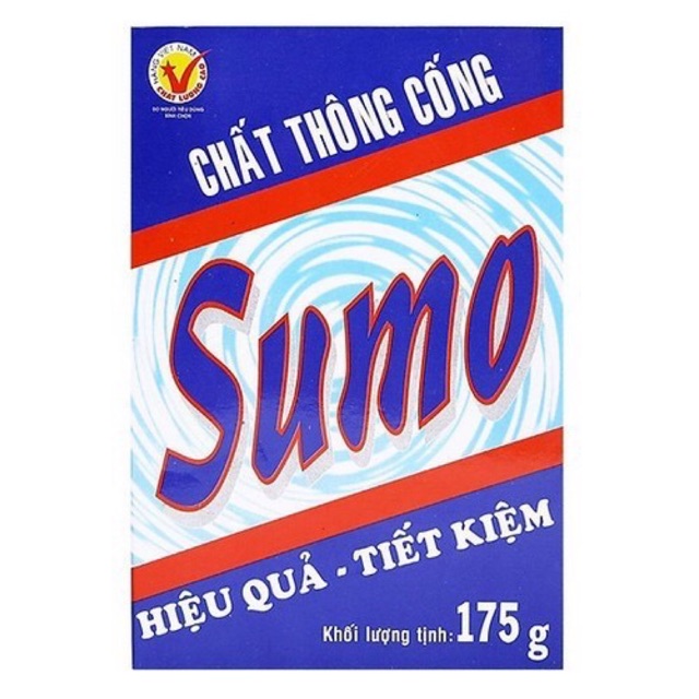 [RẺ VÔ ĐỊCH] Bột thông cống  giá rẻ sumo 175g thông siêu nhanh siêu rẻ