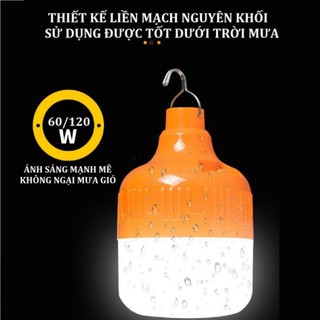 Bóng đèn led sạc tích điện 60w
