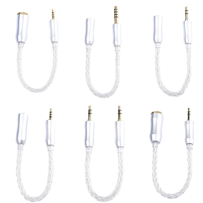 Cáp ChuyểN ĐổI NAMA Mạ BạC Từ ĐầU CắM 3.5 / 2.5mm Sang Lỗ CắM 4