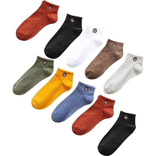 [Mã FAMARAL1 giảm 10K đơn 50K] Tất Nữ Chất Vải Thun Cotton Gấu WTA001CT