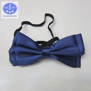 [Chuyên sỉ - lẻ] Nơ đeo cổ áo nam nữ Facioshop XP05 - bản 11cm - XP05G