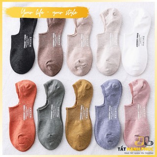 Tất nữ cổ ngắn 10 màu CHEEMY GIRL màu pastel phong cách ullzang năng động