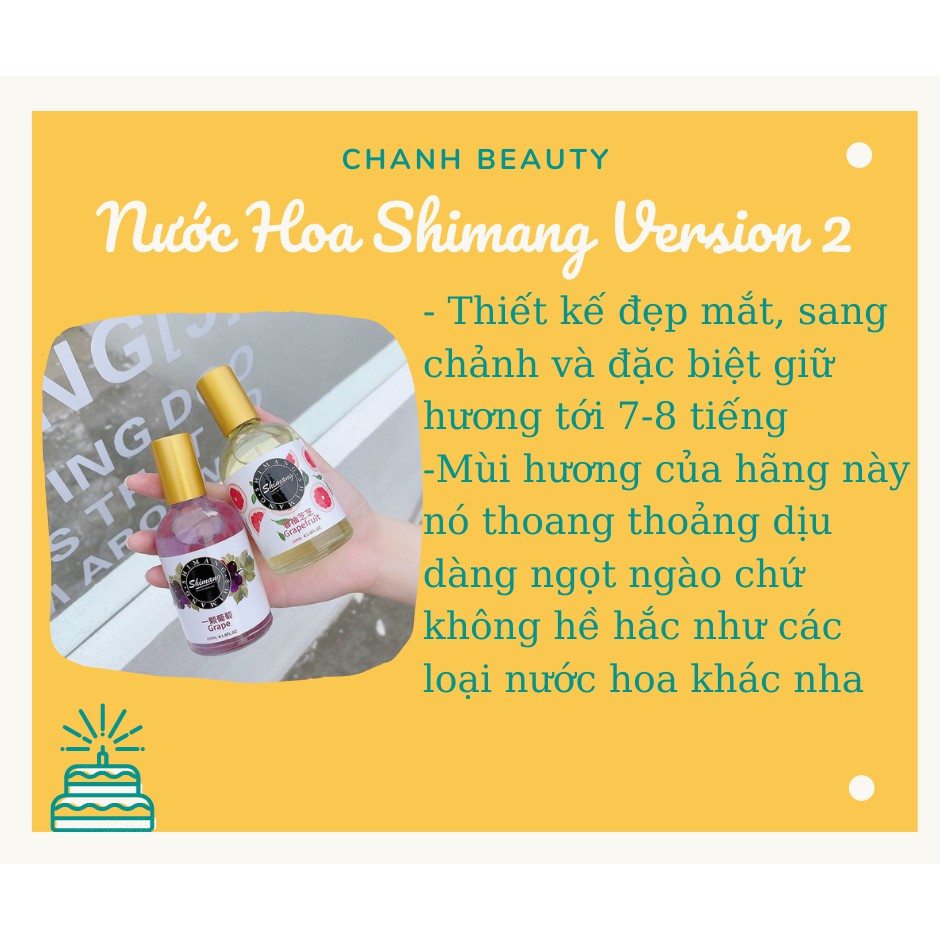Nước Hoa Shimang ngẫu nhiên | BigBuy360 - bigbuy360.vn