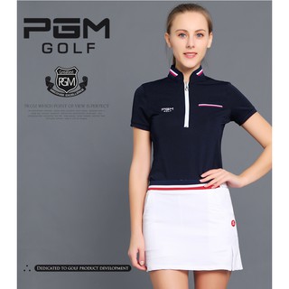 Combo áo cộc tay golf nữ YF079 và chân váy QZ019 hàng chính hãng
