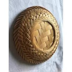 Xả hàng Đĩa làm bằng tre để đựng hạt bí, hướng dương, làm trang trí decor