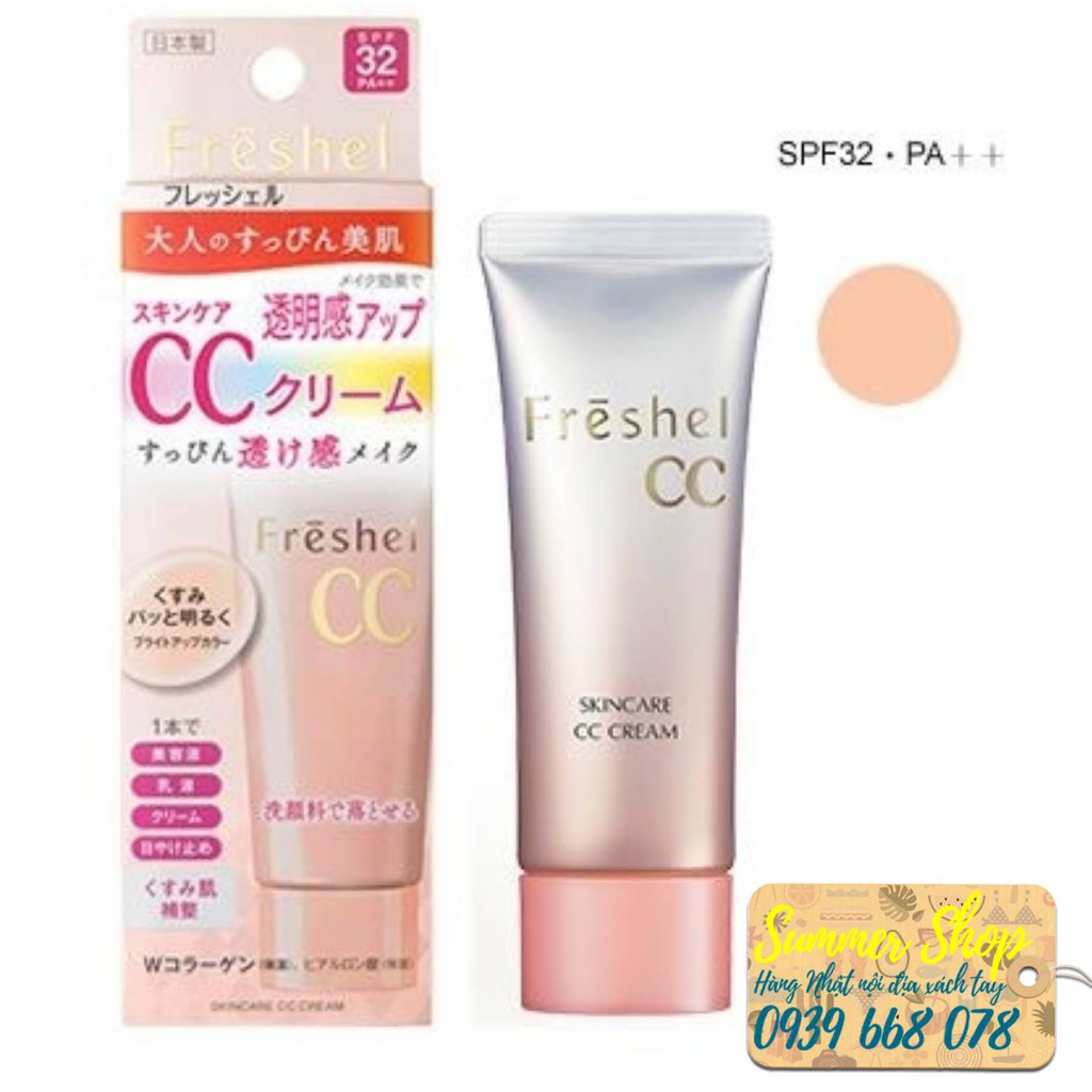 Kem trang điểm CC Cream Kanebo Freshel SPF 32 PA++