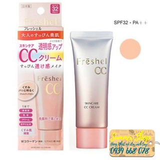 Kem trang điểm CC Cream Kanebo Freshel SPF 32 PA++