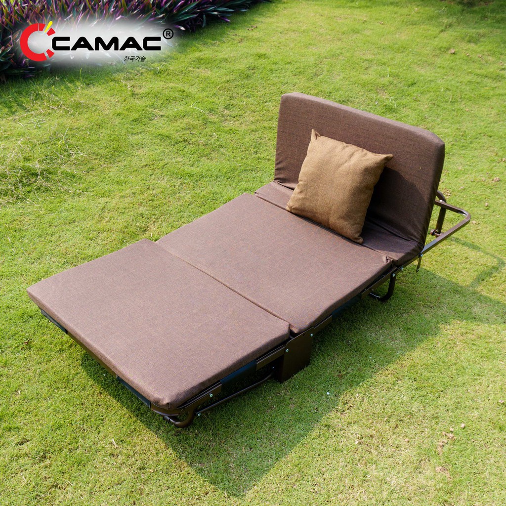Giường nệm Gấp Gọn Đa Năng 3 Khúc Văn Phòng Cao Cấp Hàn Quốc BB65 . Hàng nhập khẩu nguyên chiếc bảo hành 24 tháng