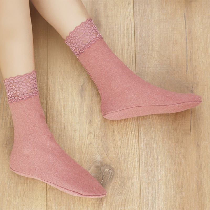 1 Đôi Tất Chân Giữ Ấm Phong Cách Lolita Nhật Bản