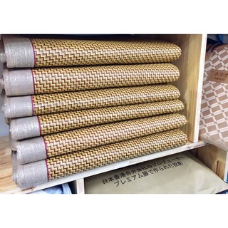 Chiếu mây điều hòa Muji cao cấp 2 mặt mây lụa nhiều size lựa chọn [ Tặng kèm 02 vỏ gối ]