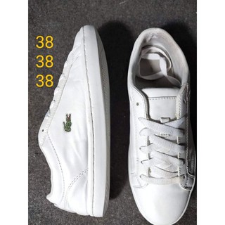 Giày lacotse real cực đẹp, size 38( đã qua sử dụng)
