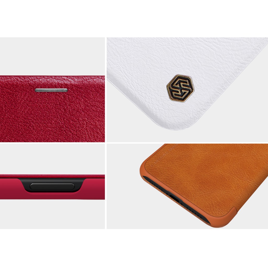 Bao da iPhone XS Max 6.5 inch chính hãng Nillkin QIN | BigBuy360 - bigbuy360.vn