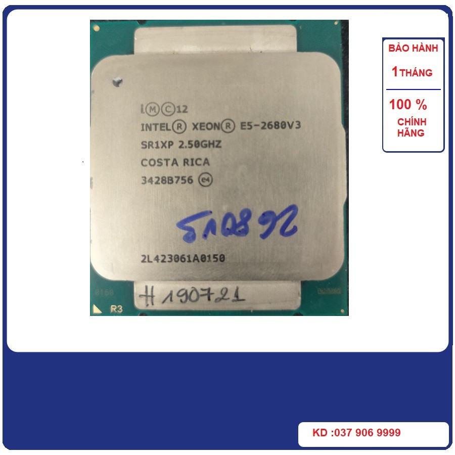 CPU Xeon E5-2680v3 Giá Tốt Nhất Shopee
