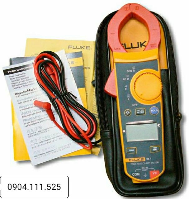Ampe kìm đo dòng AC/DC Fluke 317