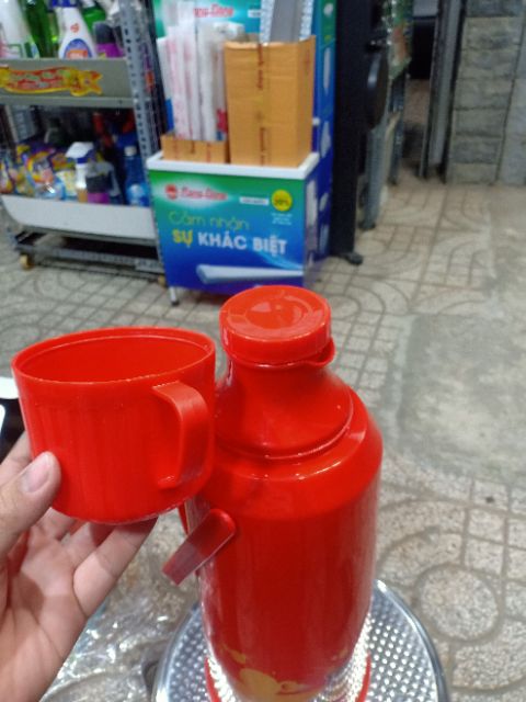 Bình thuỷ 2 lít và 1 lít nhựa Tý Liên