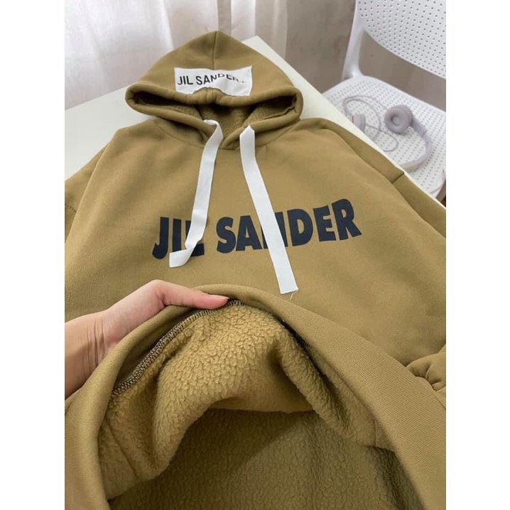 Áo hoodie nỉ bông cotton unisex dưới 75kg tabistore - Jil Sander | BigBuy360 - bigbuy360.vn