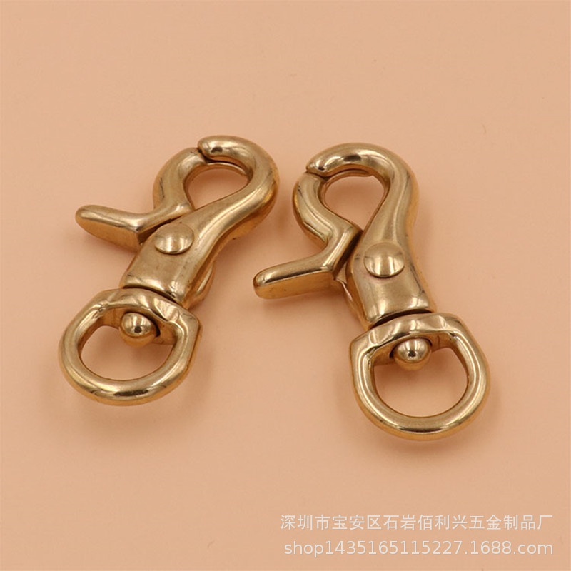 Móc khóa càng cua thiết kế đồng thau , móc chìa khóa xe máy oto