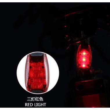 Đèn led gắn đuôi xe đạp lèm phụ kiện
