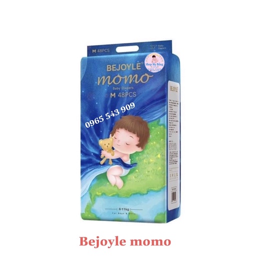 🍒Tã/Bỉm🍒Dán/Quần BEJOYLE MOMO đủ Size dán S112/M96_quần M96/L84/XL76/XXL72