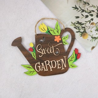 Bảng gỗ Sweet Garden