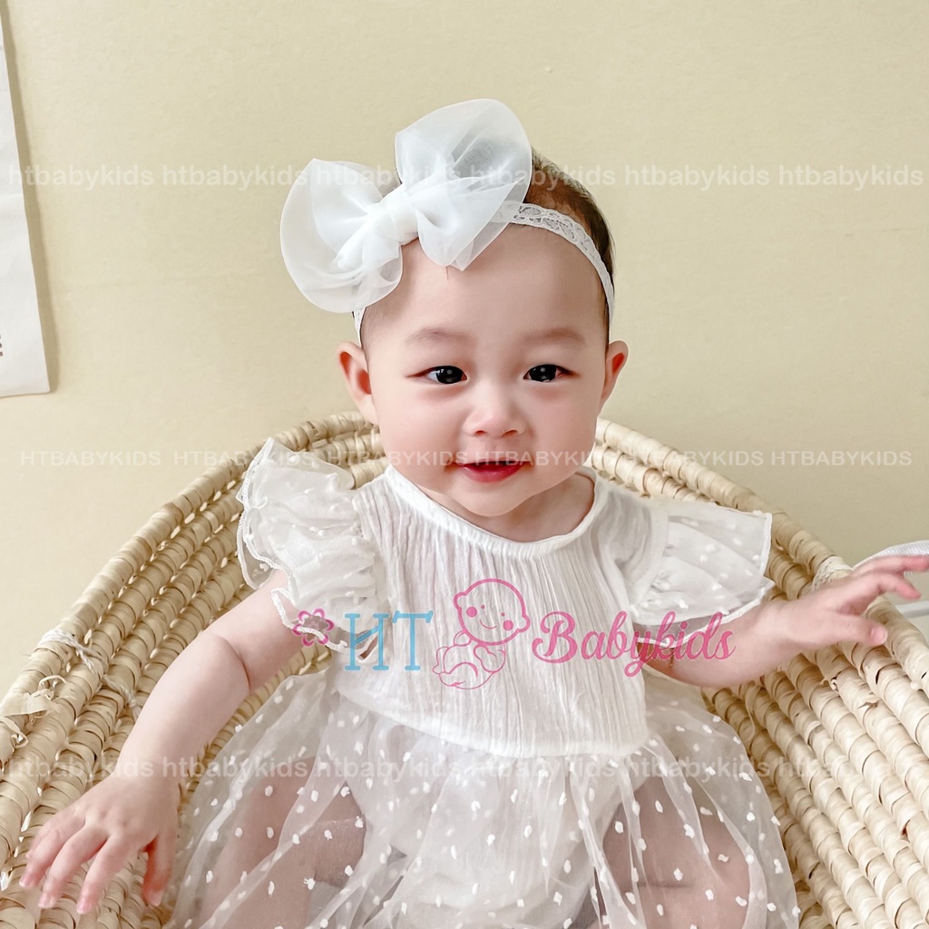 Turban, Băng Đô Nơ Tiểu Thư Cho Bé