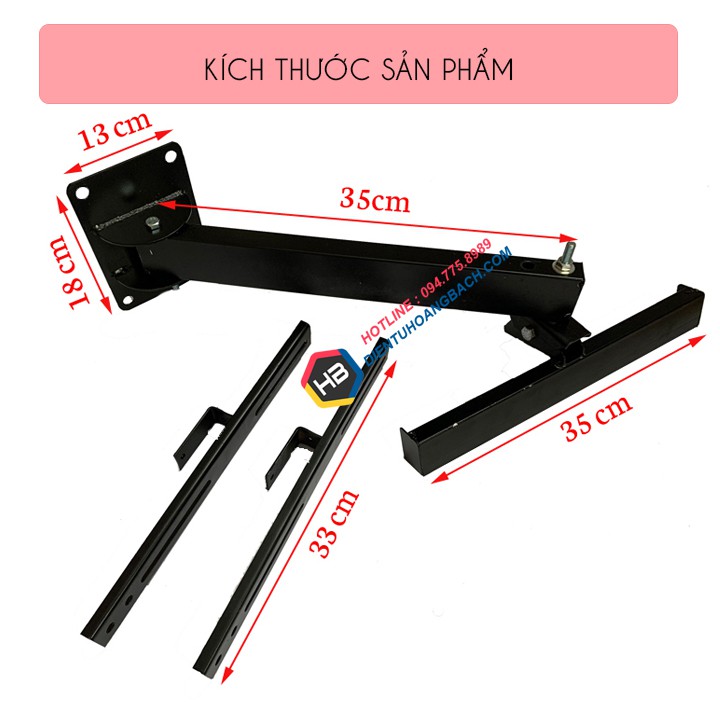 Giá treo tivi góc xoay X32 26 - 32 - 43 inch - Khung treo tivi góc tường tiện lợi [ Rẻ Hơn NB P4 ]