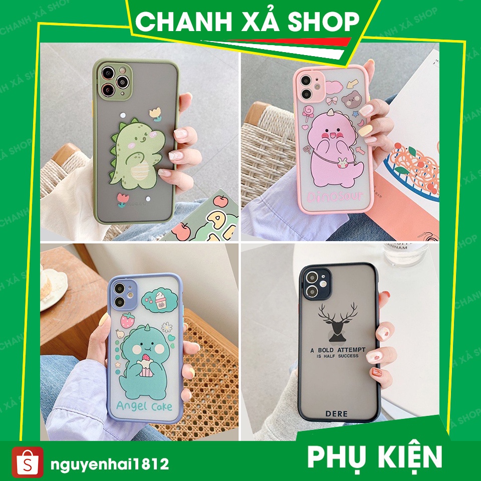 Ốp lưng iphone in Hình Cute Dino Basic Bảo Vệ Camera 6/6plus/6s/6splus/7/7plus/8/8plus/x/xs/11/12/pro/max/plus/promax