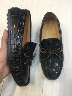 Giầy moca LV nơ vân siêu đẹp!!!