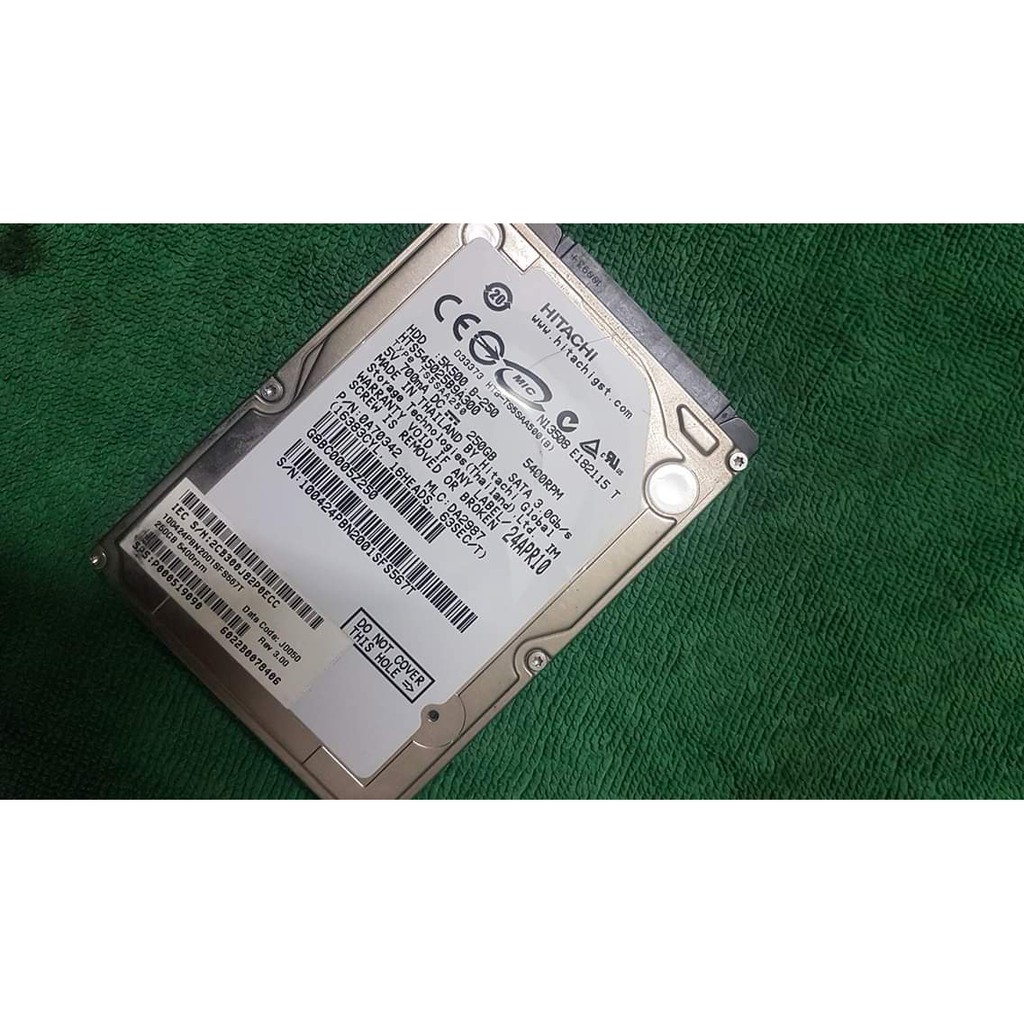 Ổ cứng laptop 250g seagate western toshiba... { bảo hành 6 tháng }