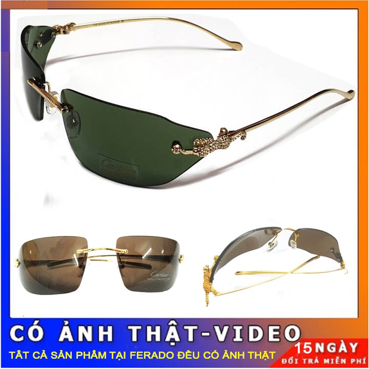 mắt kính nam gọng hình con báo