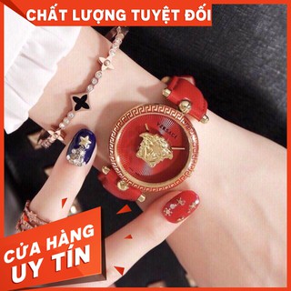 [SIÊU CHẤT] Đồng hồ nữ Versace dây da độc đáo [kèm ảnh thật]