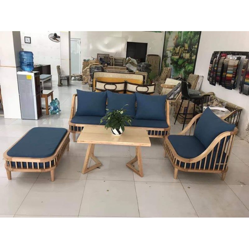 BỘ SOFA GỖ GIÁ XƯỞNG