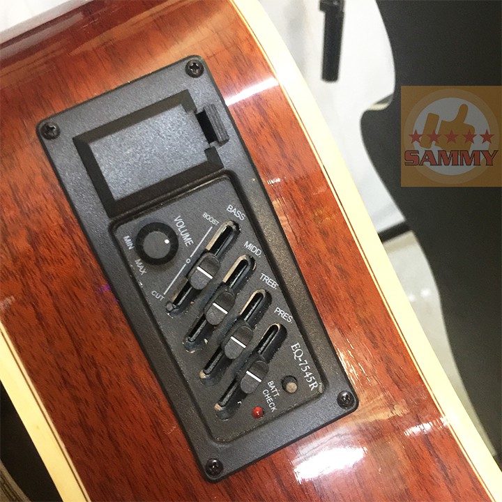 BỘ EQ GUITAR EQ 7545R CHUI DÀI [TẶNG DÂY CÁP 3 MÉT]