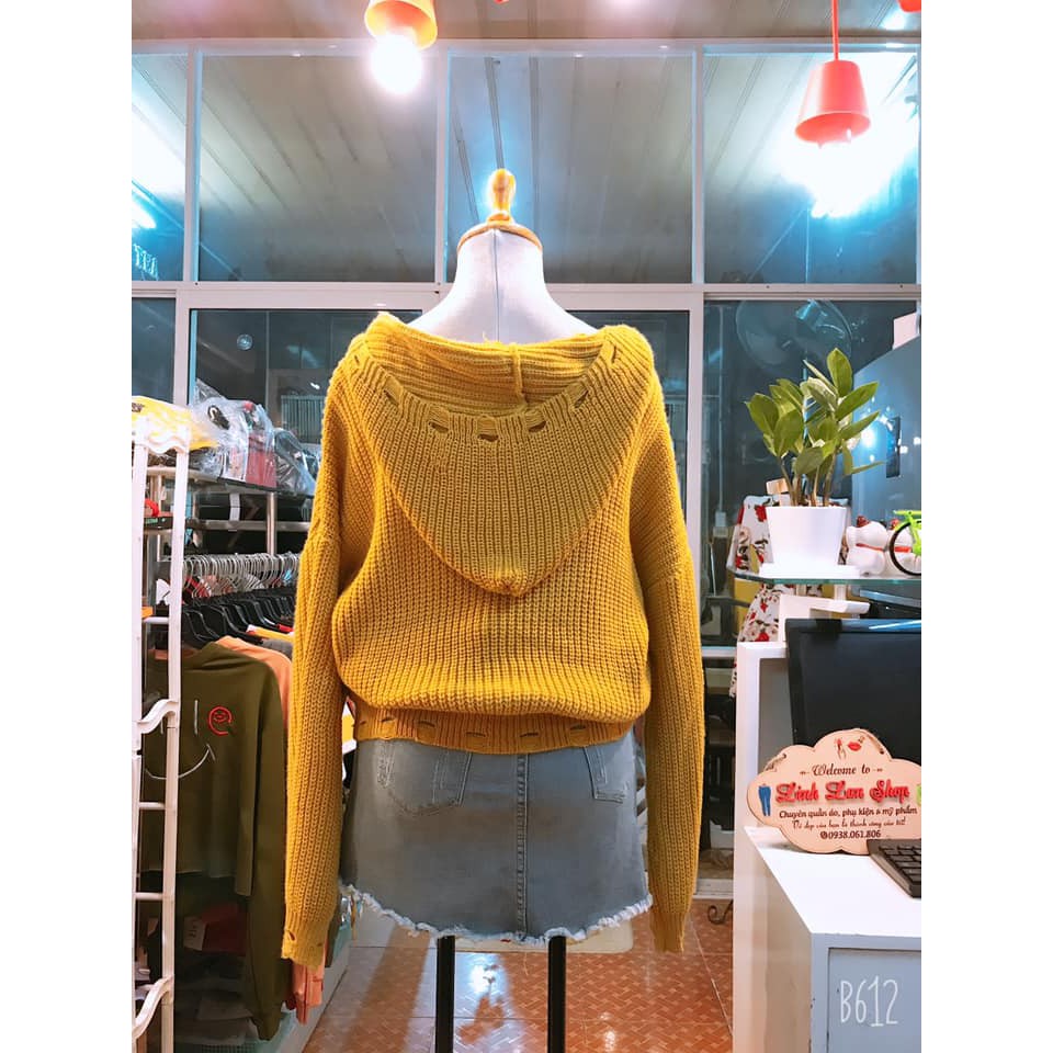 Áo len dày dặn - áo len đi Đà Lạt siêu cute