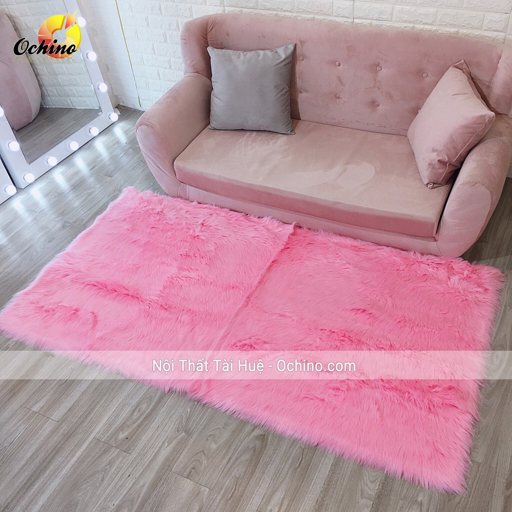 Thảm lông hồ ly Chụp ảnh và Trang trí Sàn phòng ngủ, phòng Khách và sofa Cao cấp Size 1m8-1m (Đủ Màu)