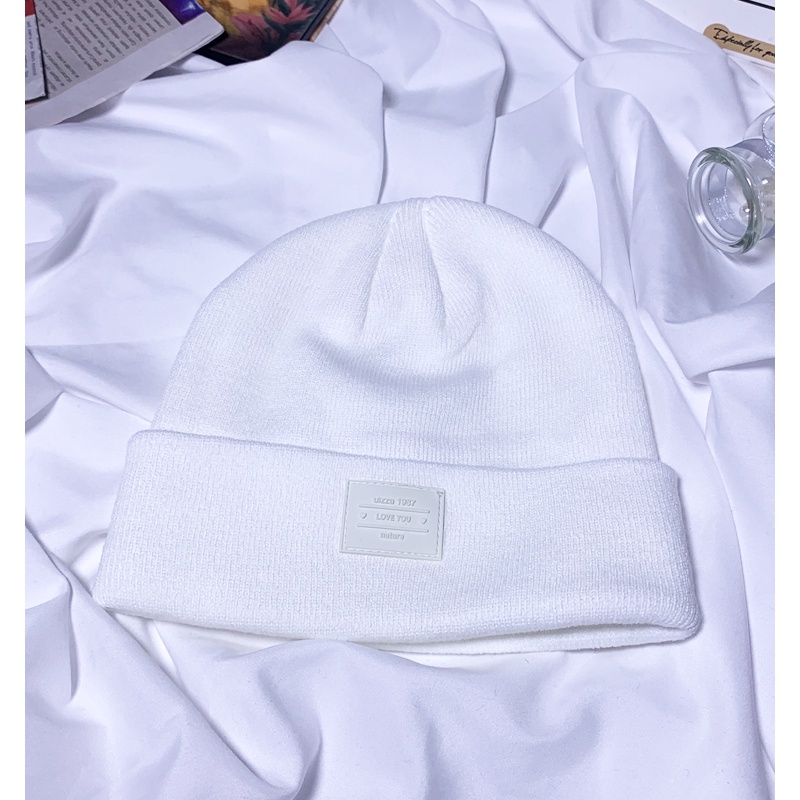 Mũ beanie LINJW ấm áp phong cách Unisex thời trang thu đông 2021