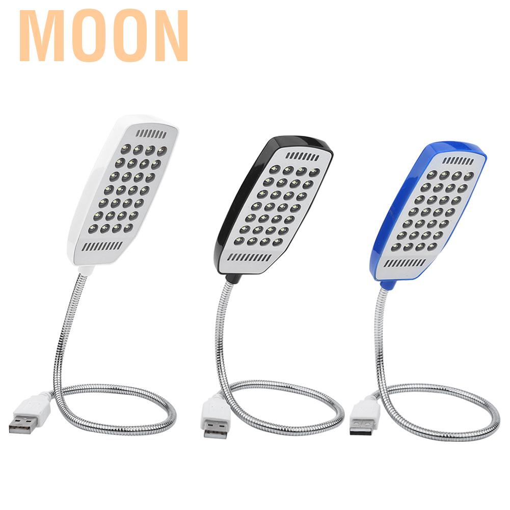 [Ready Stock]Đèn đọc sách mini sạc bằng USB linh hoạt 28 LED có công tắc