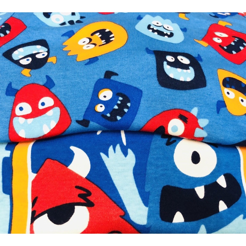 Bộ dài tay Bé Trai Kirklands thun cotton bo gấu Combodia xuất dư xịn - Đồ bộ ngủ mặc nhà thu đông