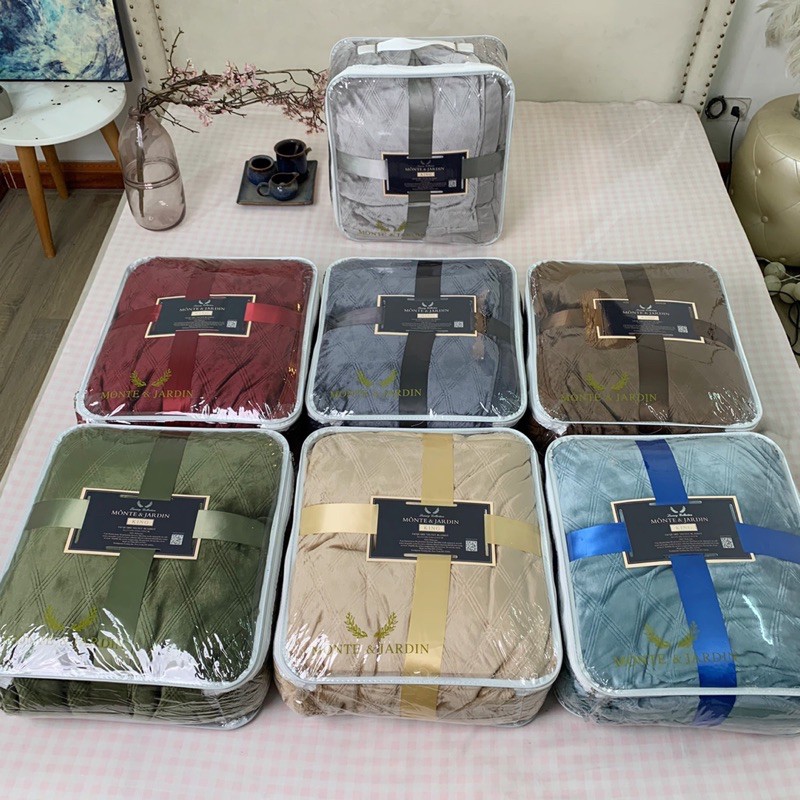 Siêu Phẩm Chăn Lông Thỏ Size 2m*2m3~3.2kg HÀNG CAO CẤP -&gt; Được chọn màu