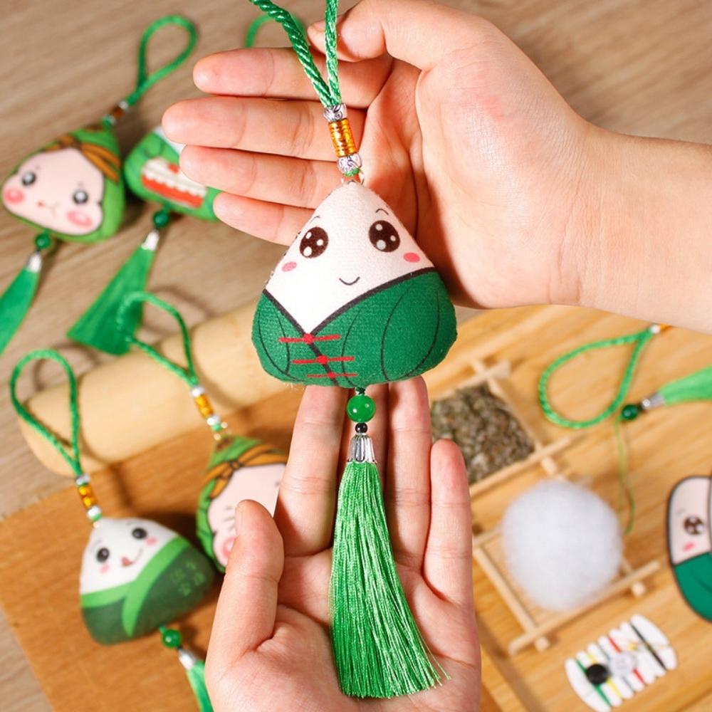 SET DIY TÚI THƠM HÌNH BÁNH Ú XANH MƯỚT NHIỀU BIỂU CẢM SINH ĐỘNG MAY MẮN