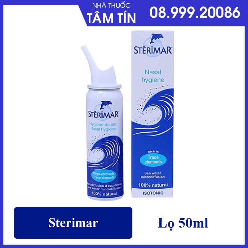 Nước biển sâu Sterimar nasal hygiene lọ 50ml